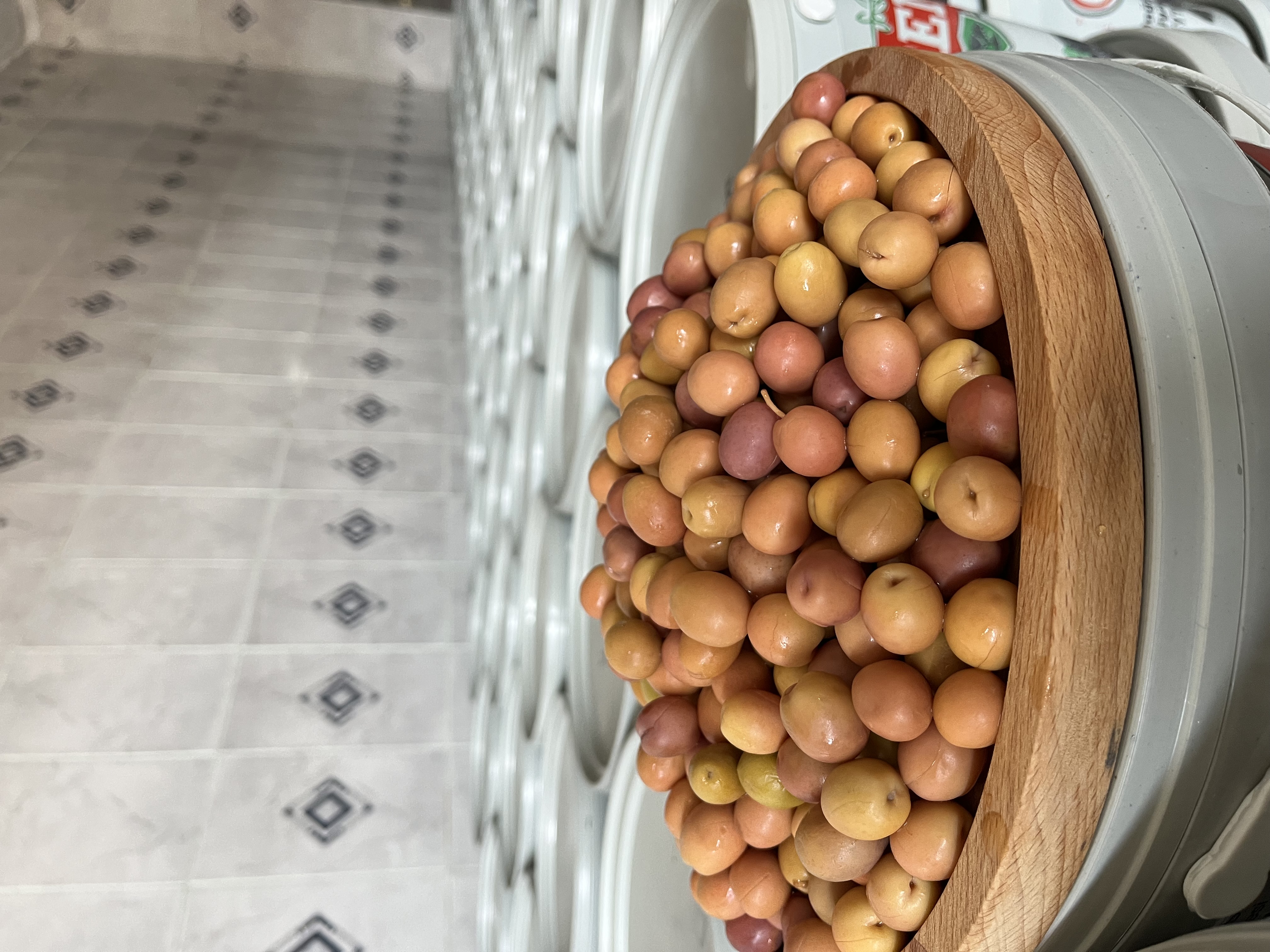 1 Kg Pembe Çizik Zeytin - Cerenay Zeytincilik